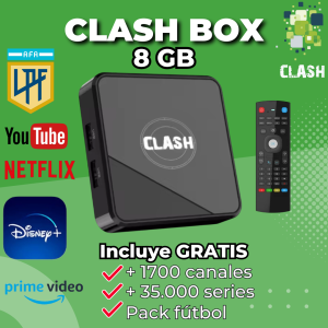 TV Box con IPTV 8 GB