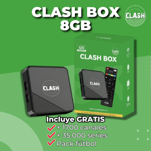 TV Box con IPTV 8 GB