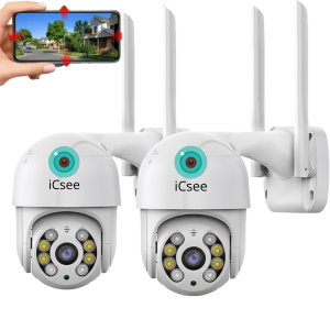 CÁMARA DOMO EXTERIOR/INTERIOR ICSEE S57 KIT X2