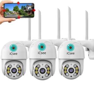 CÁMARA DOMO EXTERIOR/INTERIOR ICSEE S57 KIT X3