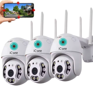 CÁMARA DOMO EXTERIOR/INTERIOR ICSEE S56 KIT X3